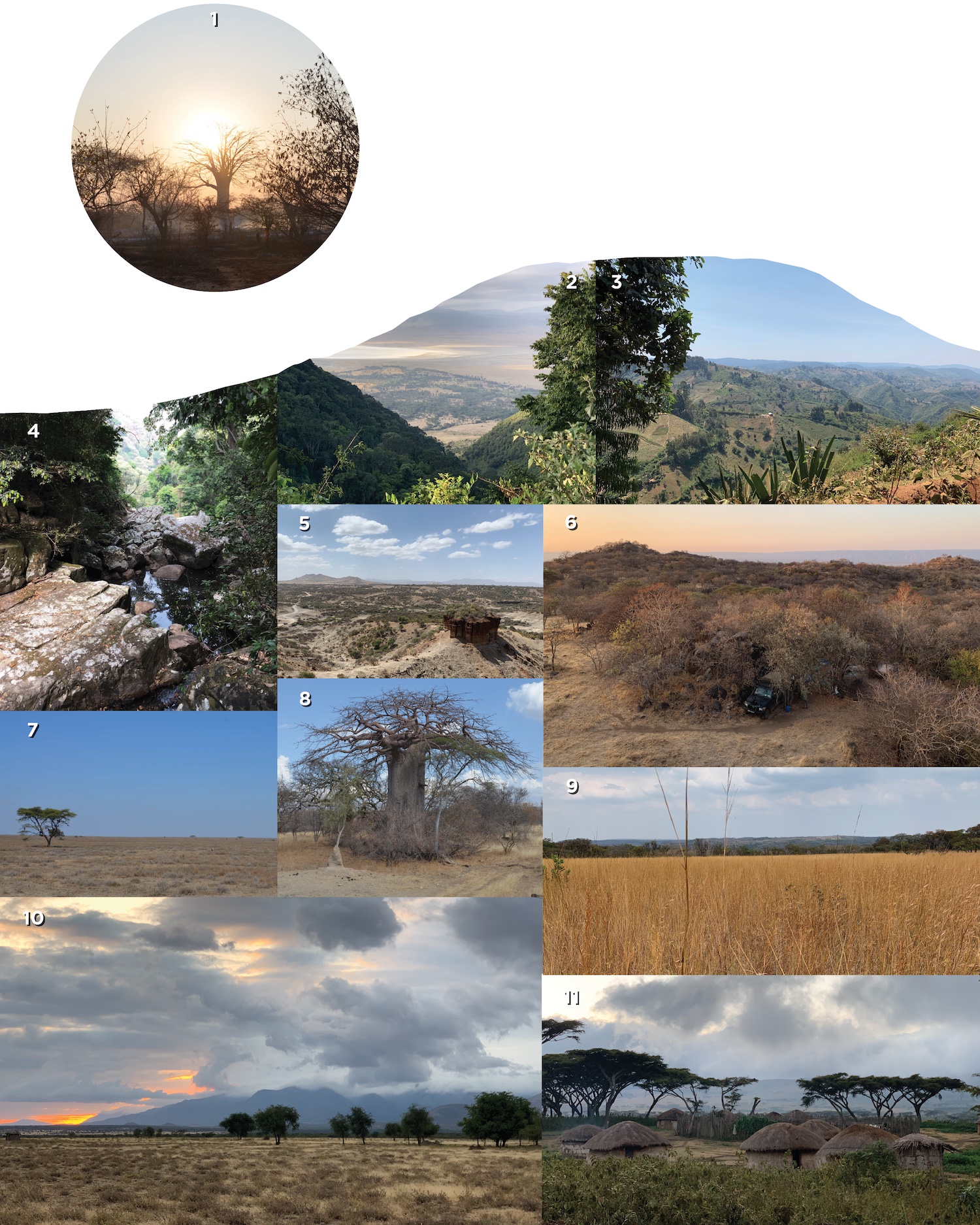 Landscapes of Tanzania