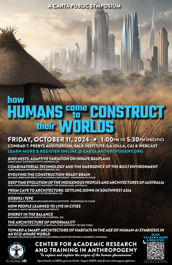 How Humans Came to Construct Their Worlds Poster