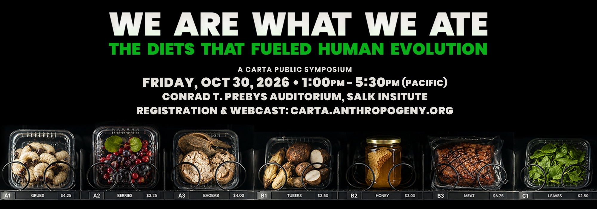 We Are What We Ate: The Diets That Fueled Human Evolution