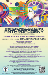 The Role of Myth in Anthropogeny  Center for Academic Research and  Training in Anthropogeny (CARTA)