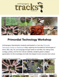 Anthropogeny Tracks - Volume 14, Issue 2